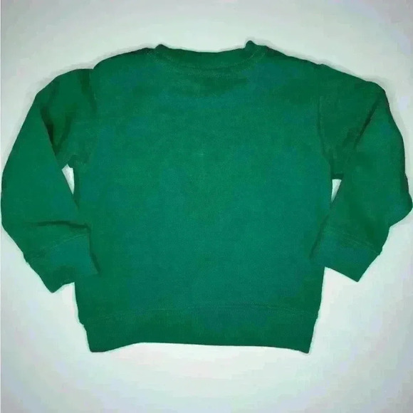 Rockin’ Around Green Toddler Sweatshirt - Picture 3 of 3